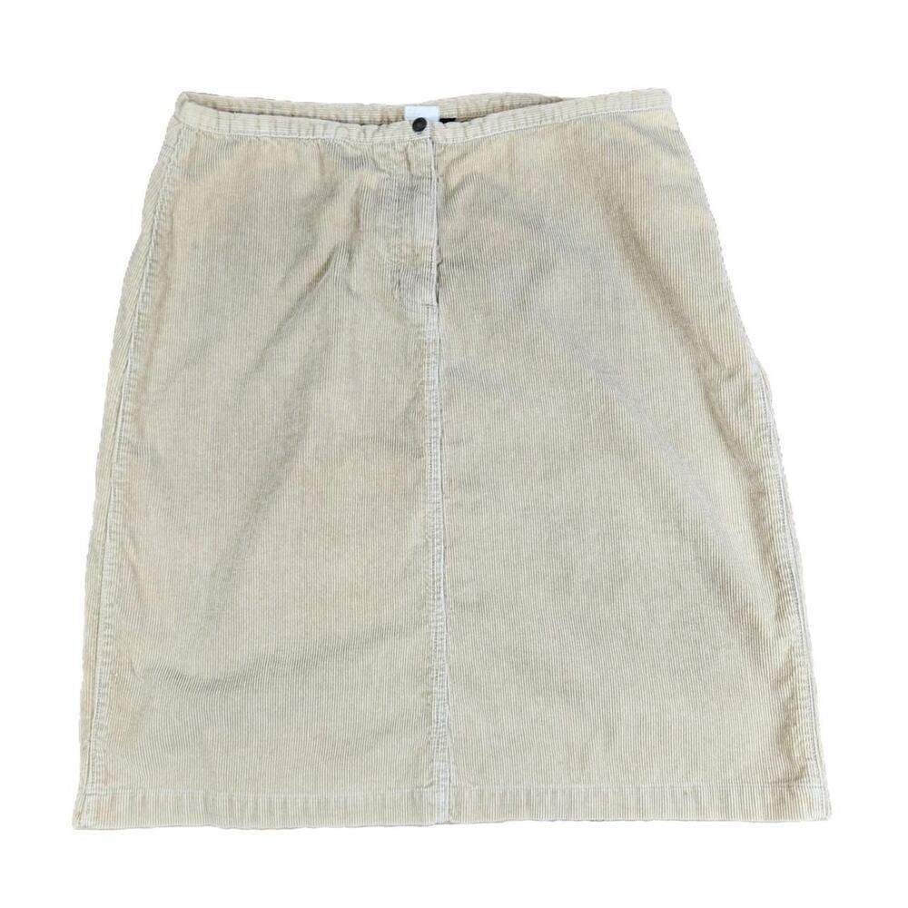 VINTAGE WOOLRICH CORDUROY MIDI SKIRT PREPPY ACADEMIA CAREER BUSINESS